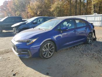  Salvage Toyota Corolla