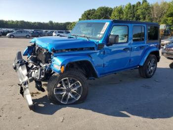  Salvage Jeep Wrangler