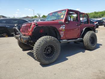  Salvage Jeep Wrangler