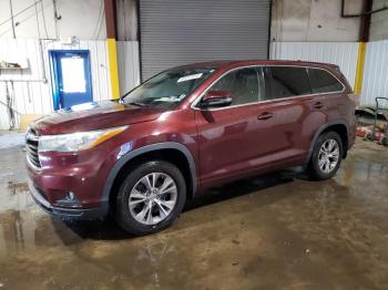  Salvage Toyota Highlander