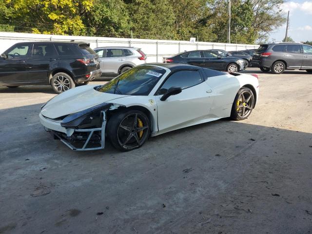  Salvage Ferrari 458 Spider