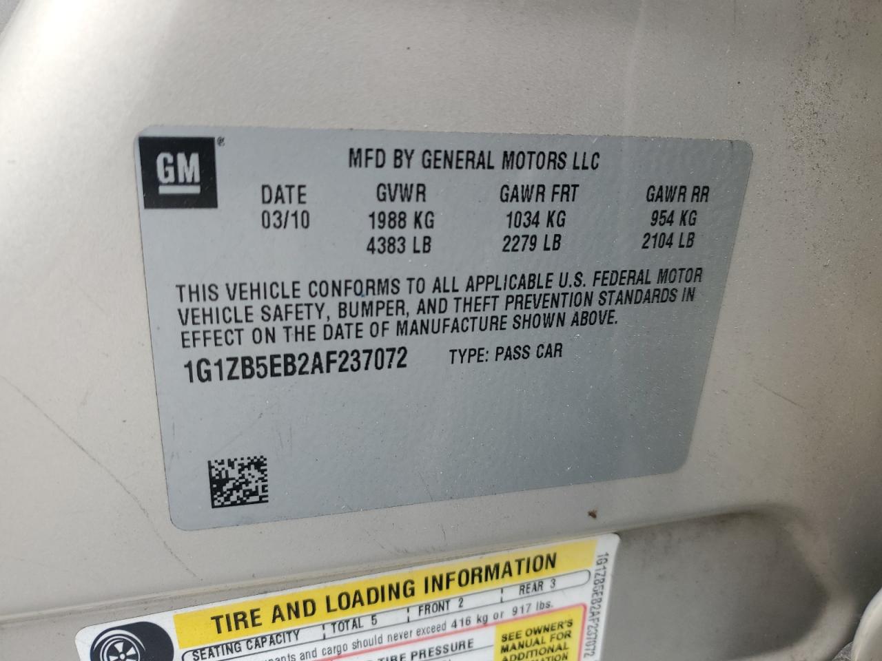 Chevrolet Malibu Ls Image 7