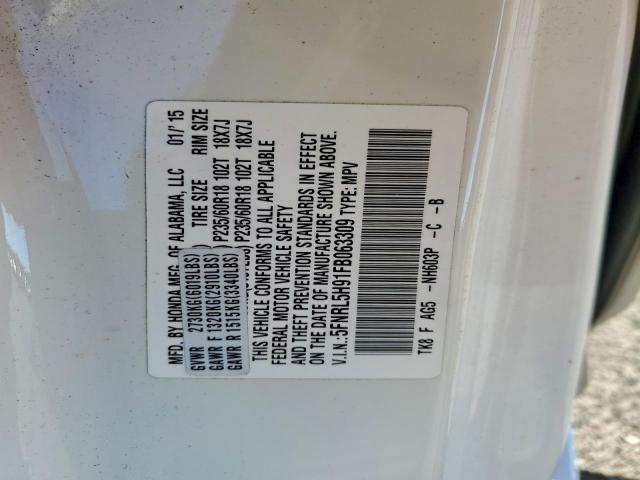 Honda Odyssey Touring Image 12