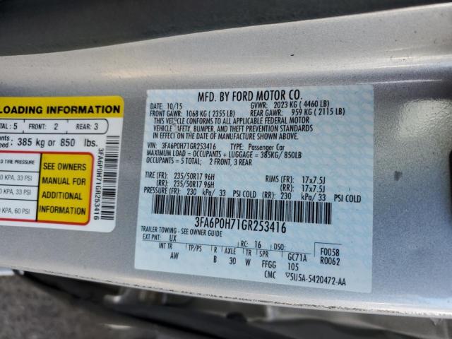 Ford Fusion Se Image 11