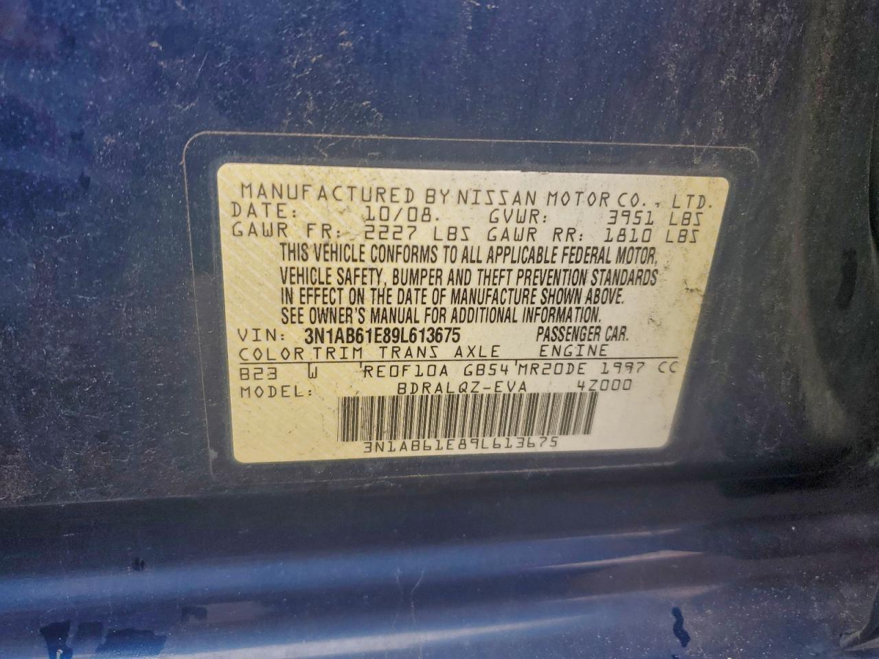 Nissan Sentra 2.0 Image 9