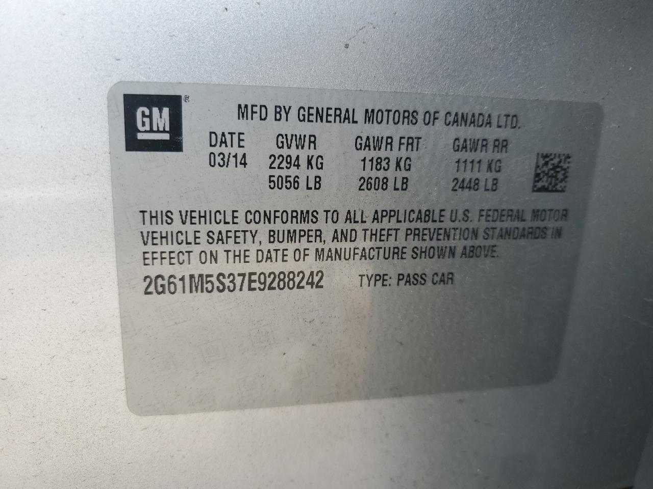 Cadillac XTS Luxury Collection Image 12