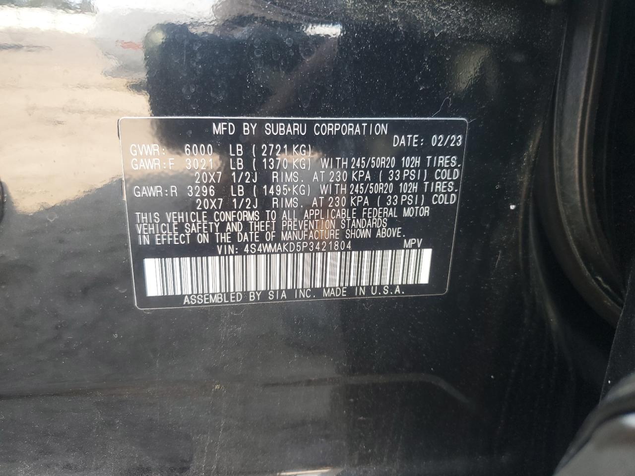 Subaru Ascent Limited Image 6