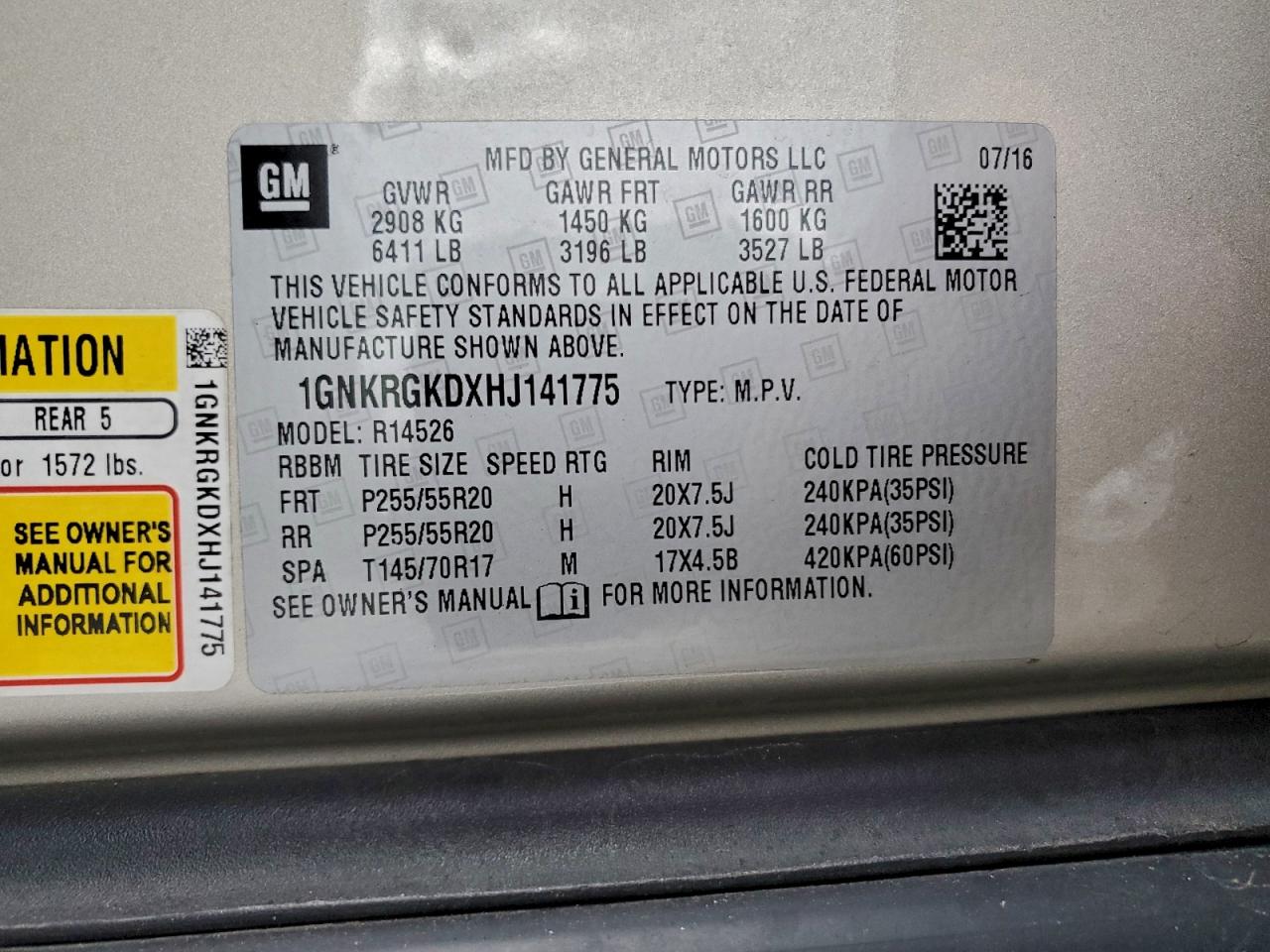 Chevrolet Traverse Lt Image 6