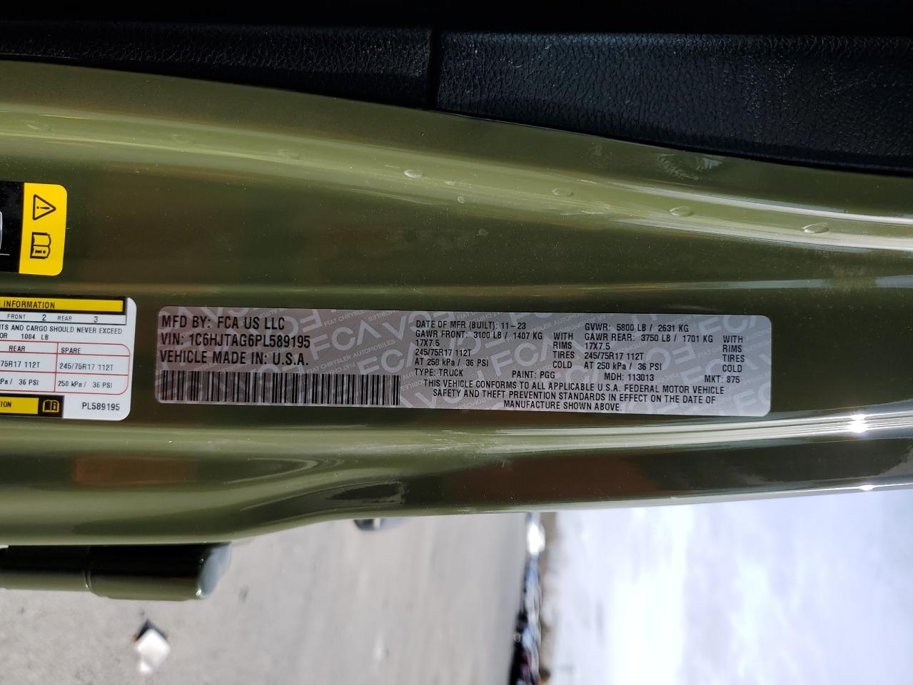 Jeep Gladiator Sport Image 11