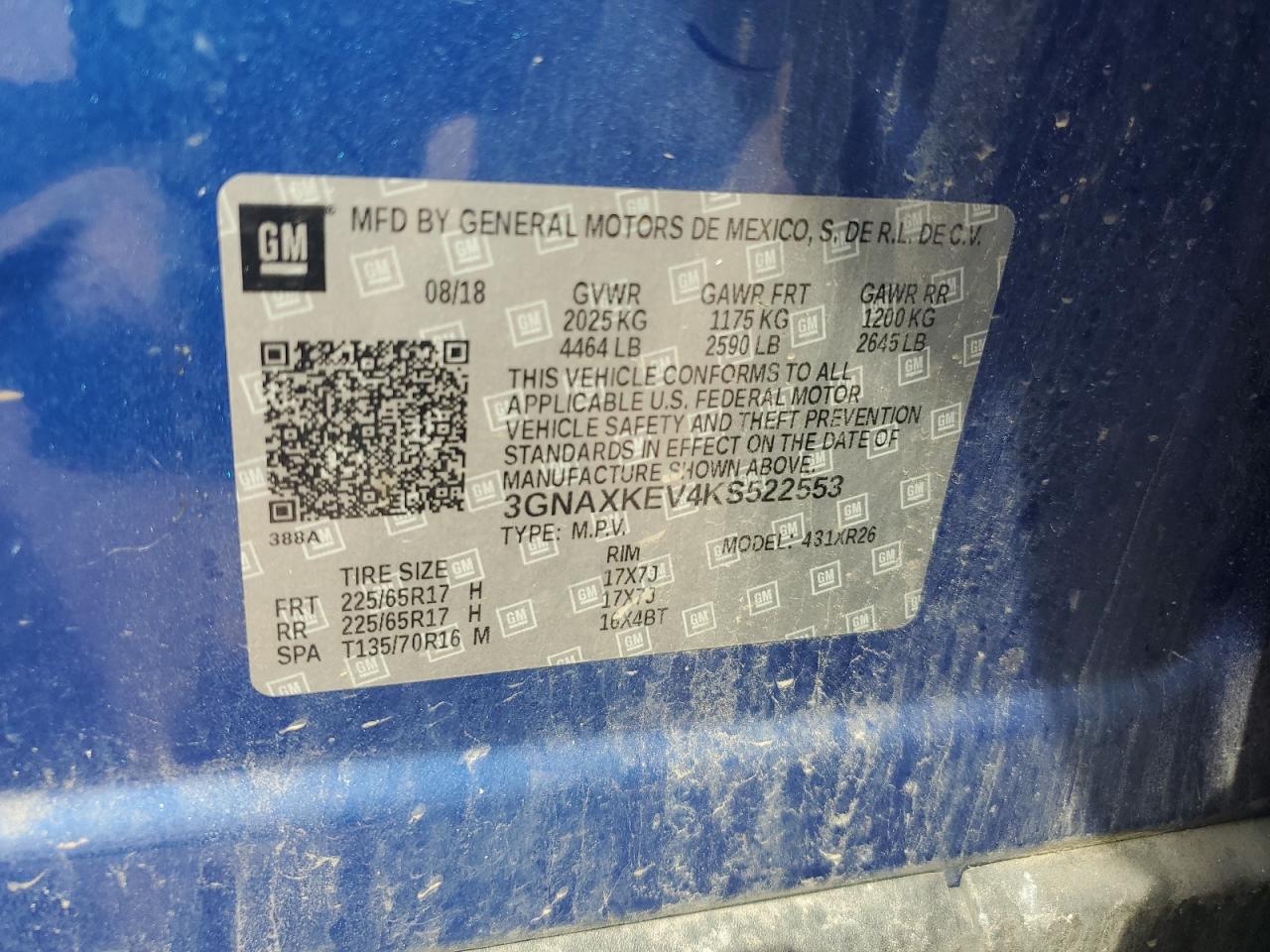 Chevrolet Equinox Lt Image 13