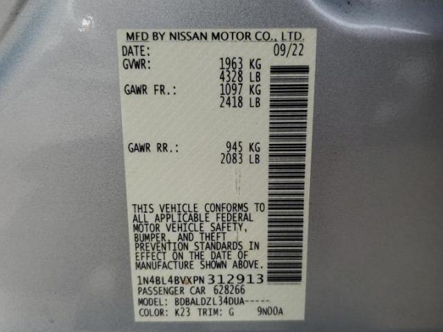 Nissan Altima S Image 8