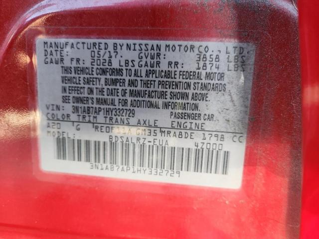 Nissan Sentra S Image 10