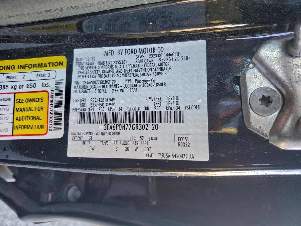 Ford Fusion Se Image 12