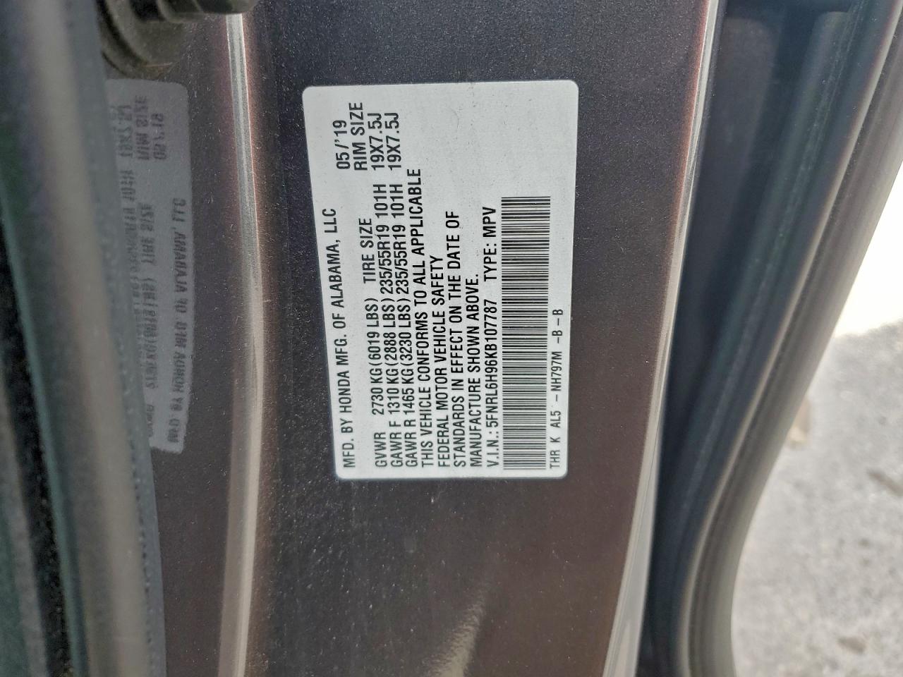 Honda Odyssey Elite Image 3