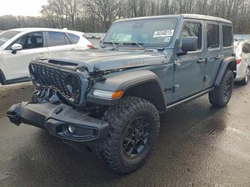  Salvage Jeep Wrangler