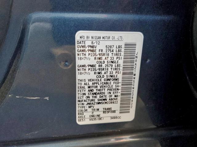 Nissan Murano S Image 8