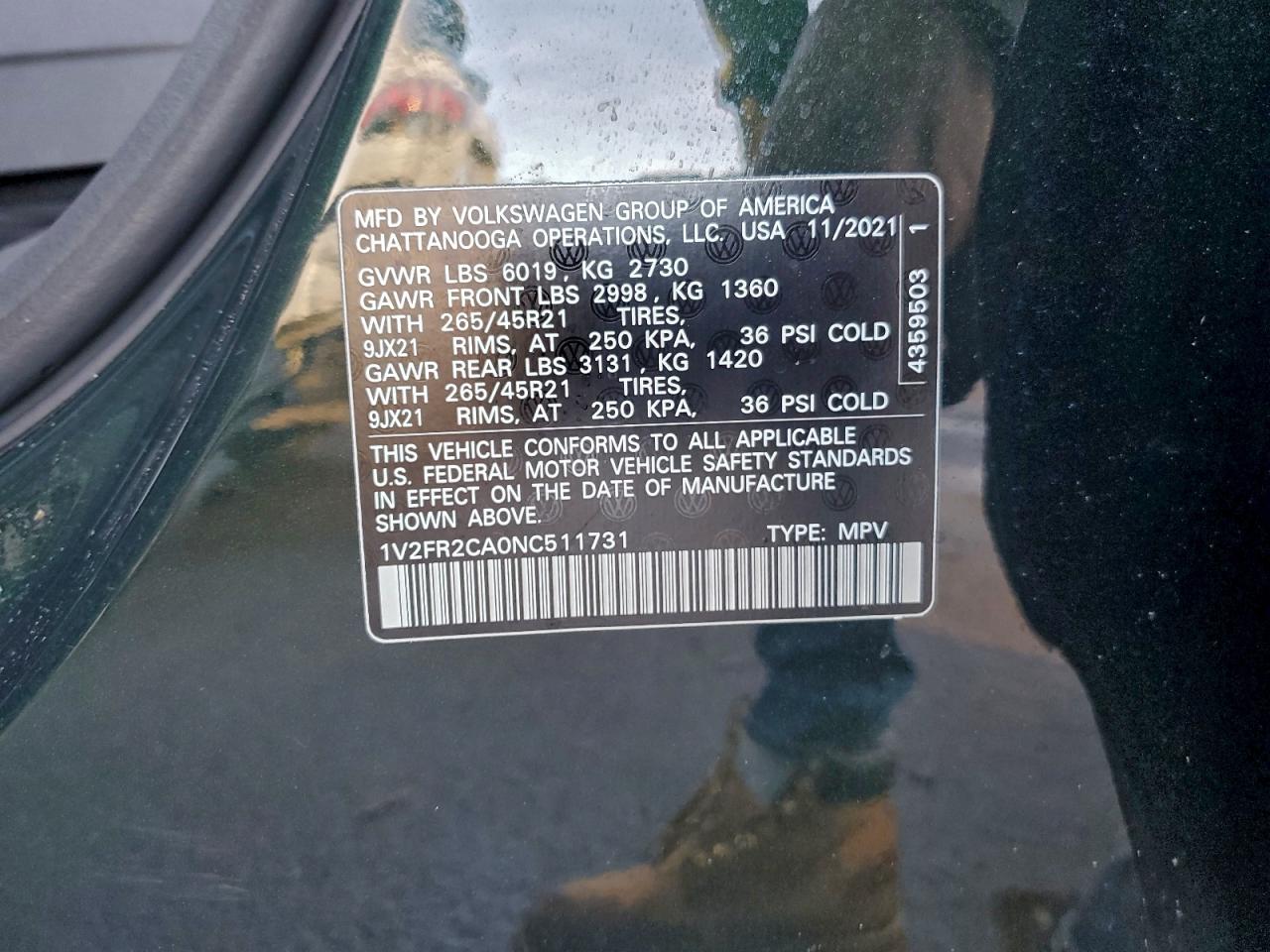 Volkswagen Atlas Sel Premium R-line Image 11