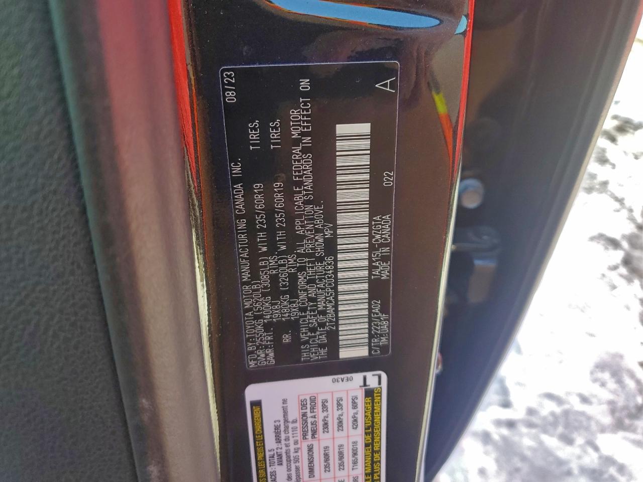 Lexus RX 350 Base Image 11