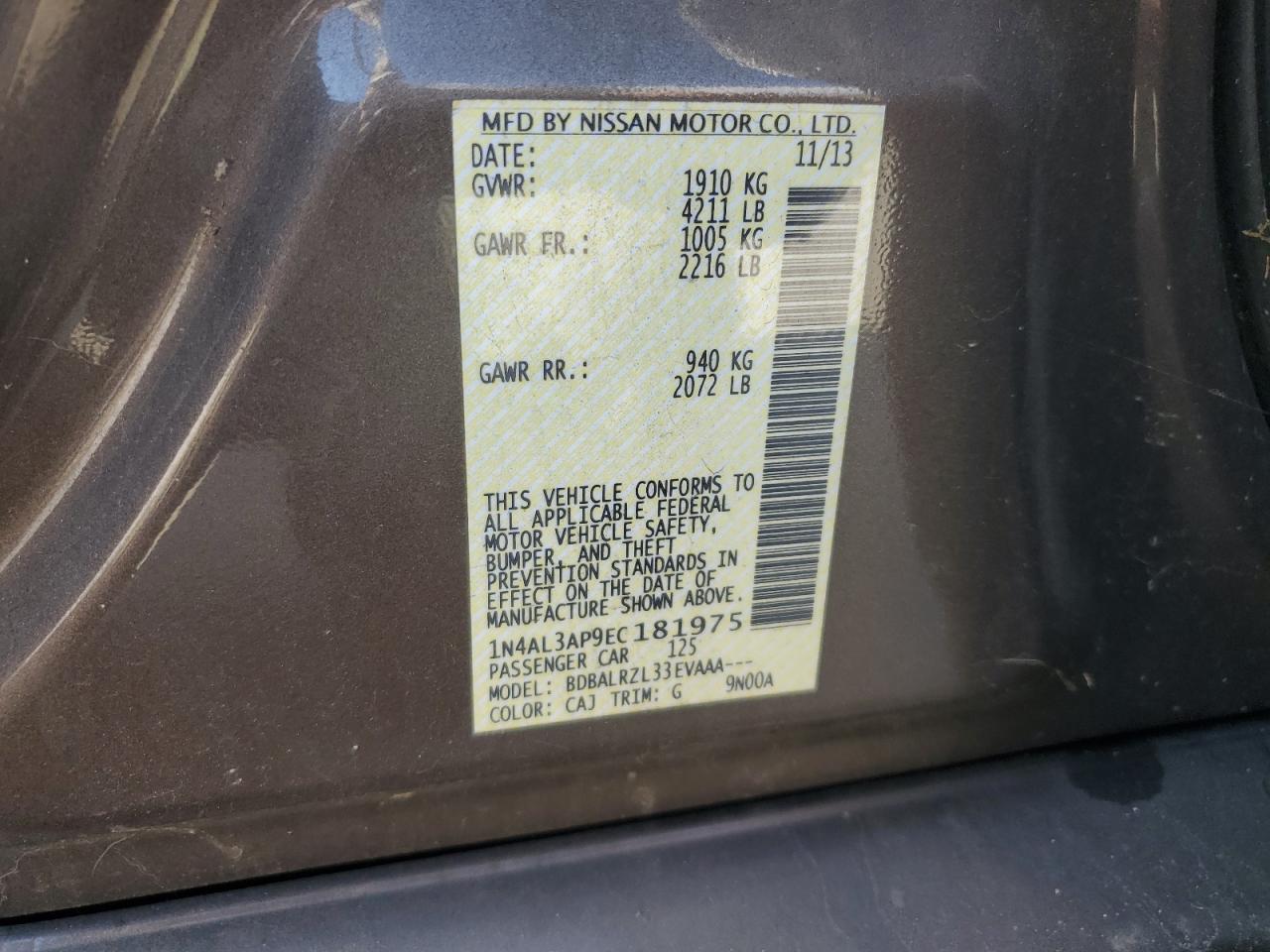 Nissan Altima 2.5 Image 9