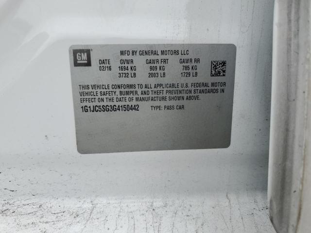 Chevrolet Sonic Lt Image 11