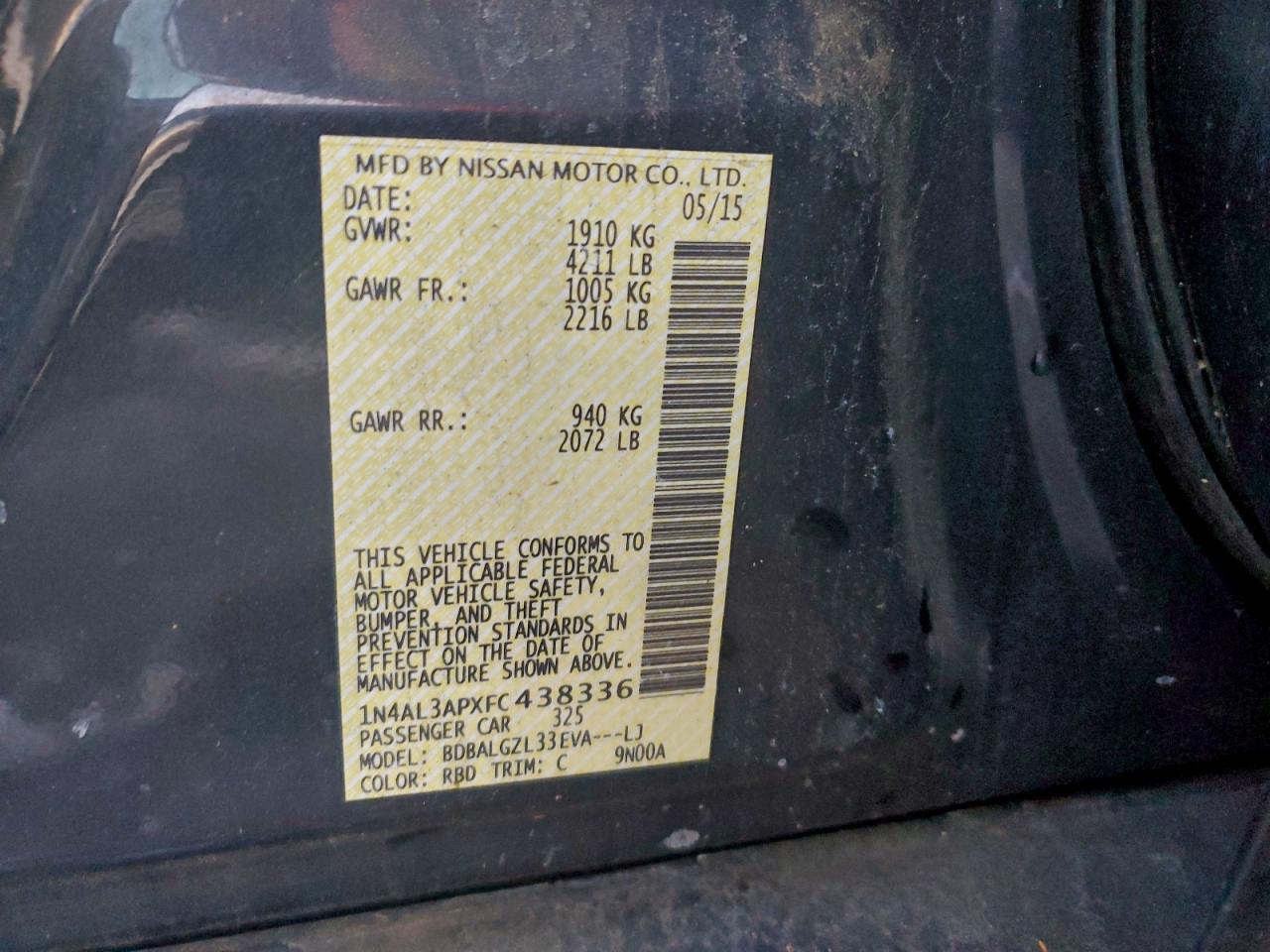 Nissan Altima 2.5 Image 7