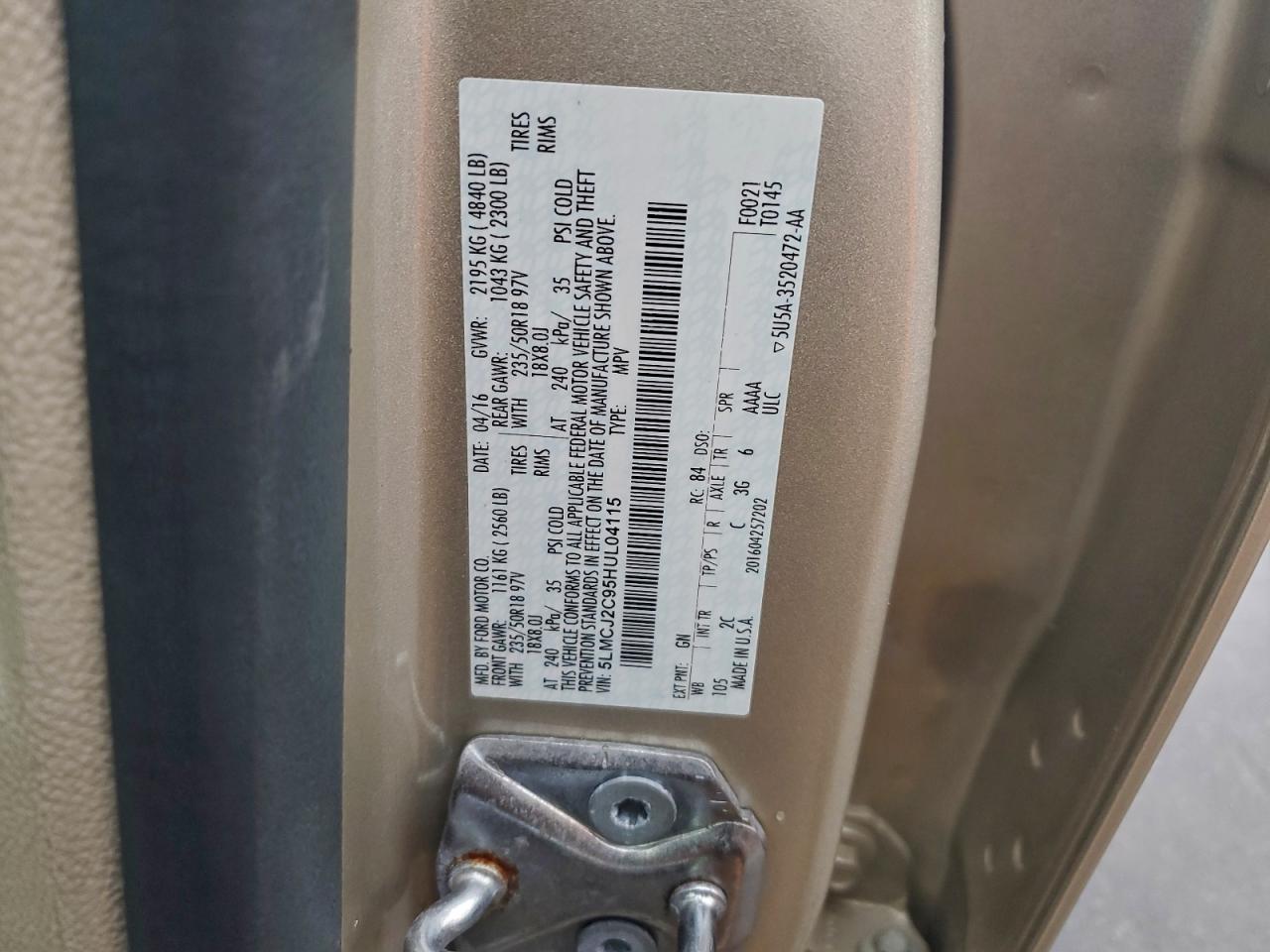 Lincoln MKC Select Image 6