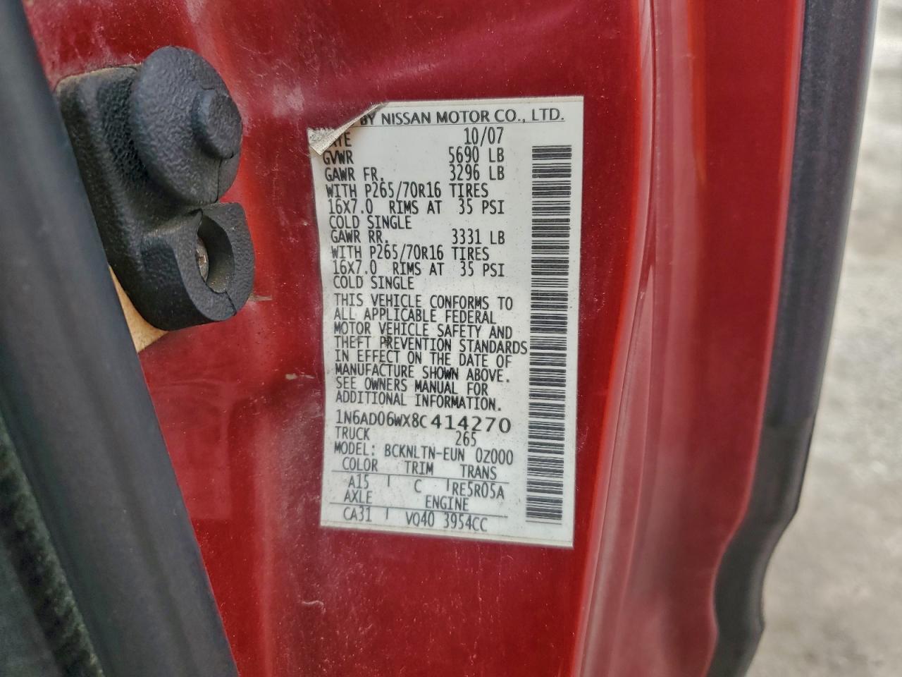 Nissan Frontier King Cab Le Image 9