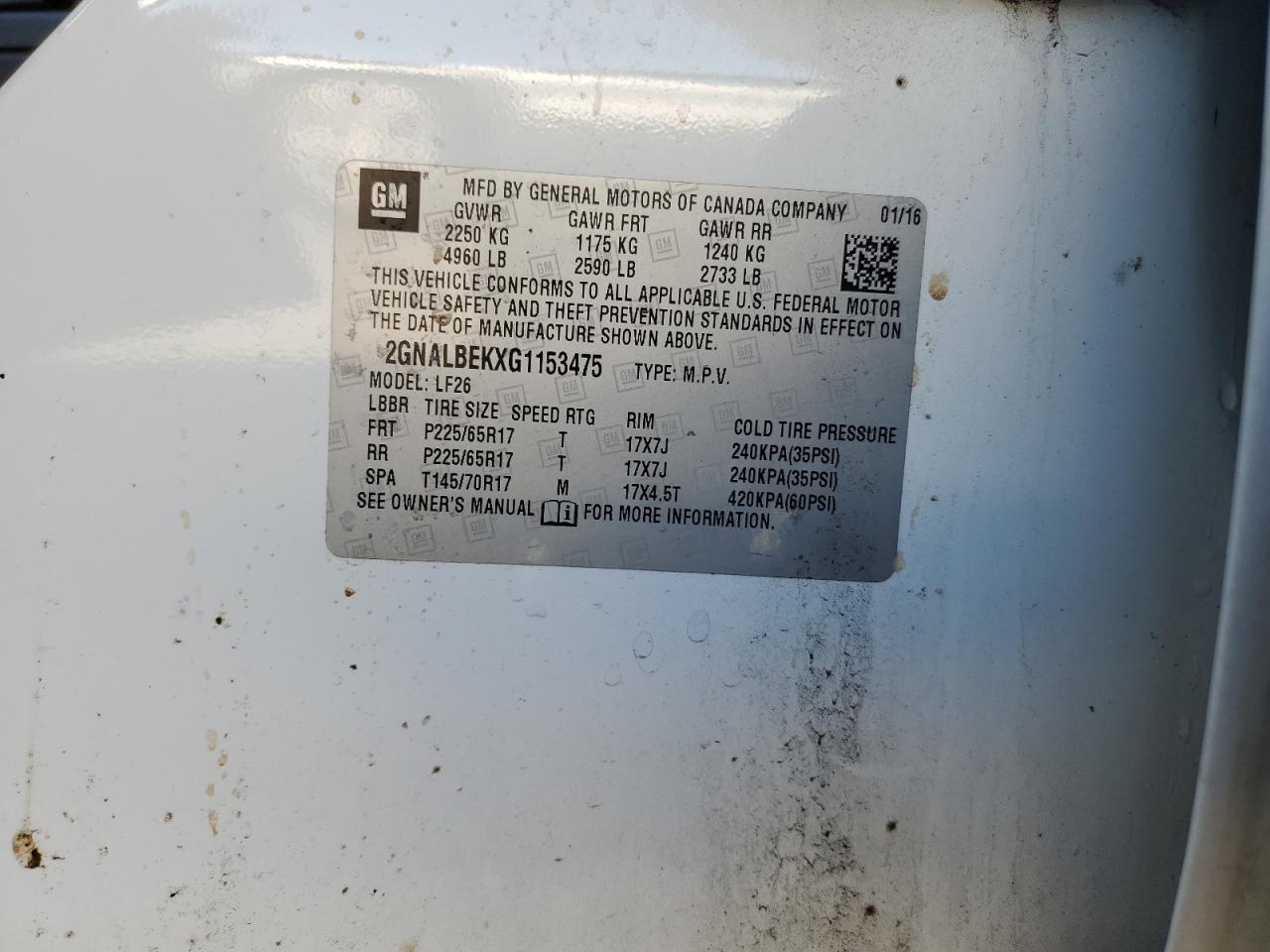 Chevrolet Equinox Ls Image 12