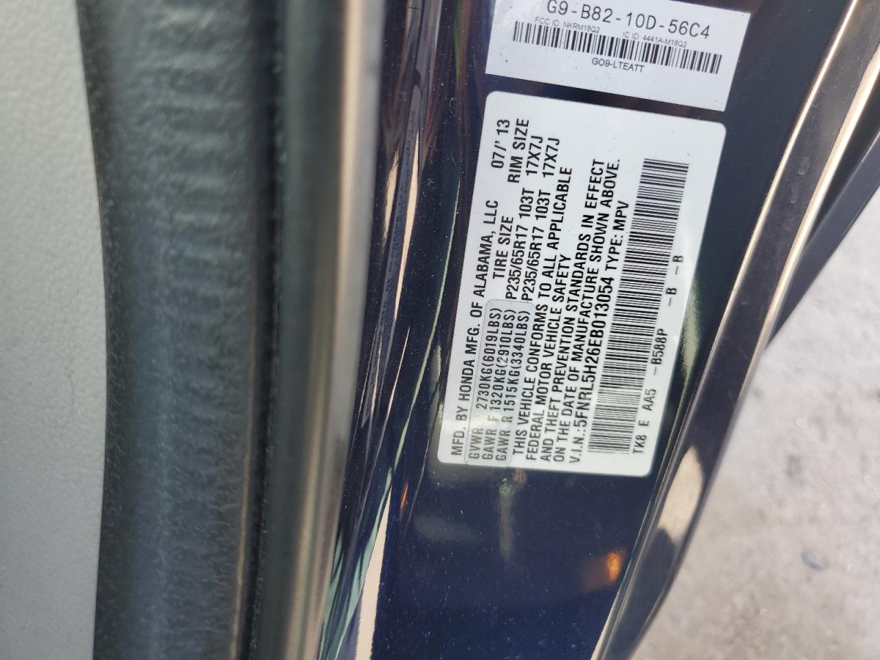 Honda Odyssey Lx Image 9