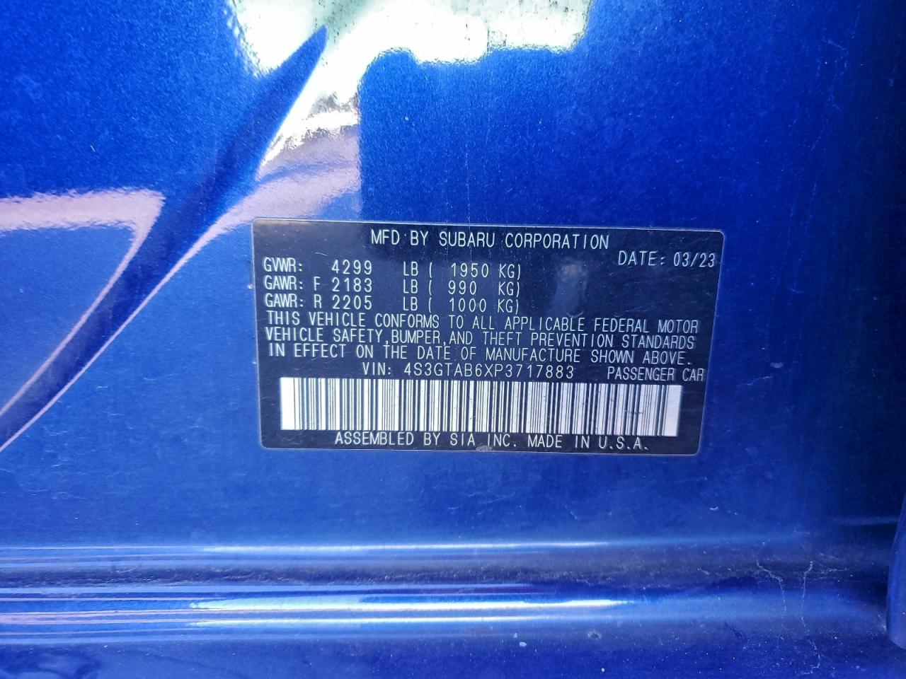 Subaru Impreza Image 6