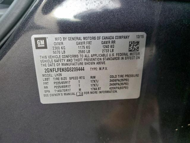 Chevrolet Equinox Lt Image 10